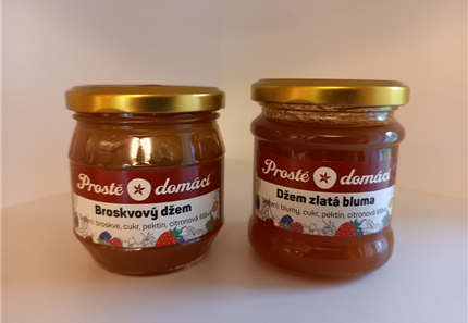 BROSKVOVÝ DŽEM A ZLATÁ BLUMA